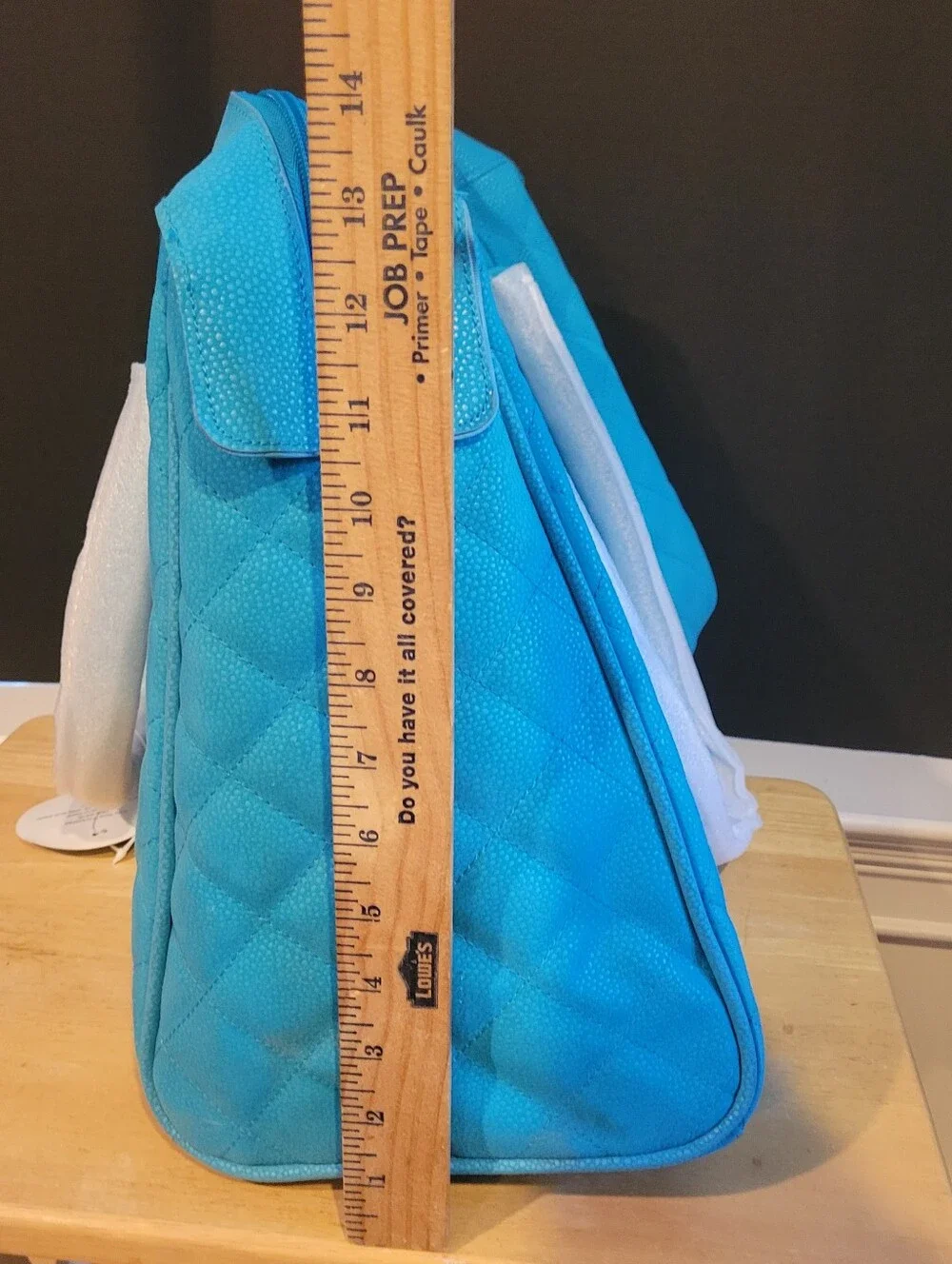 NEW Oversized  City Tote Carry All Turquoise Air  Travel Cruise WeekenderAppro
